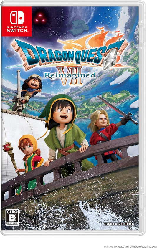 Nintendo Switch Dragon Quest VII Reimagined - official Japanese front cover