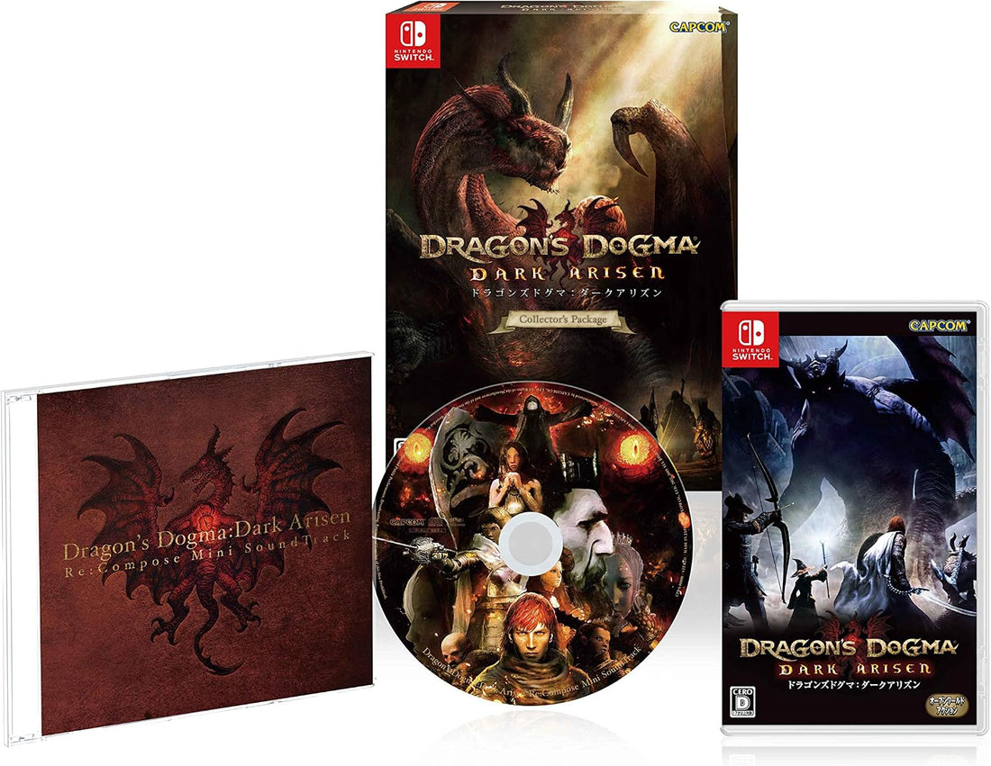 Nintendo Switch Dragon's Dogma Dark Arisen Collector's Package - official Japanese collector edition