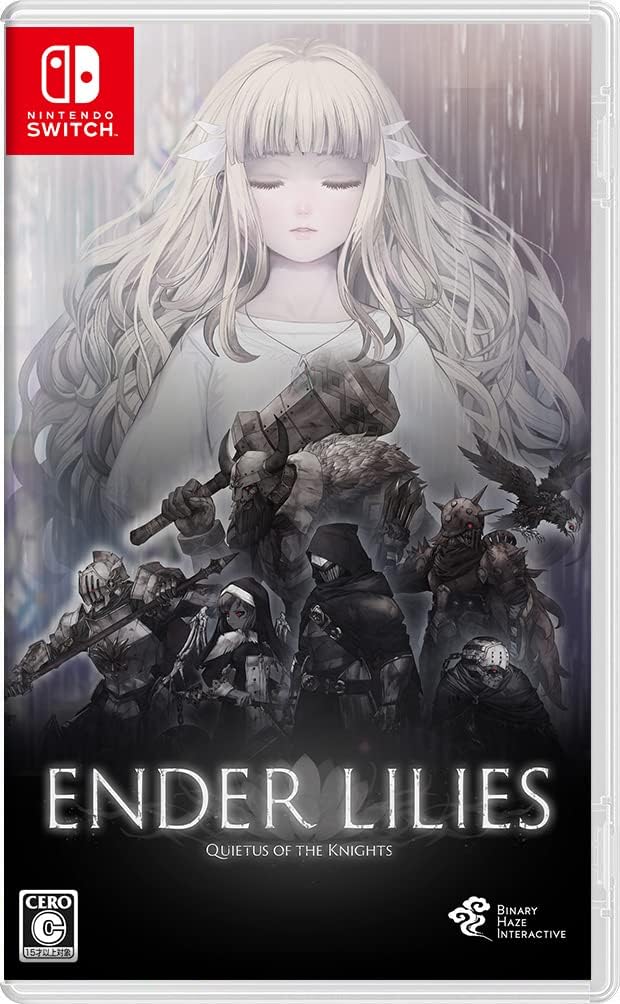 Nintendo Switch ENDER LILIES: Quietus of the Knights - official Japanese front cover