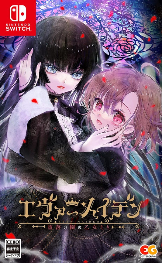 Nintendo Switch Ever Maiden: Daraku no Sono no Otome-tachi - official Japanese front cover