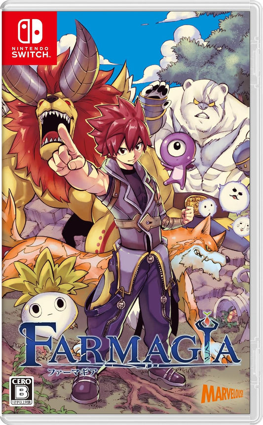 Nintendo Switch FARMAGIA - official Japanese front cover