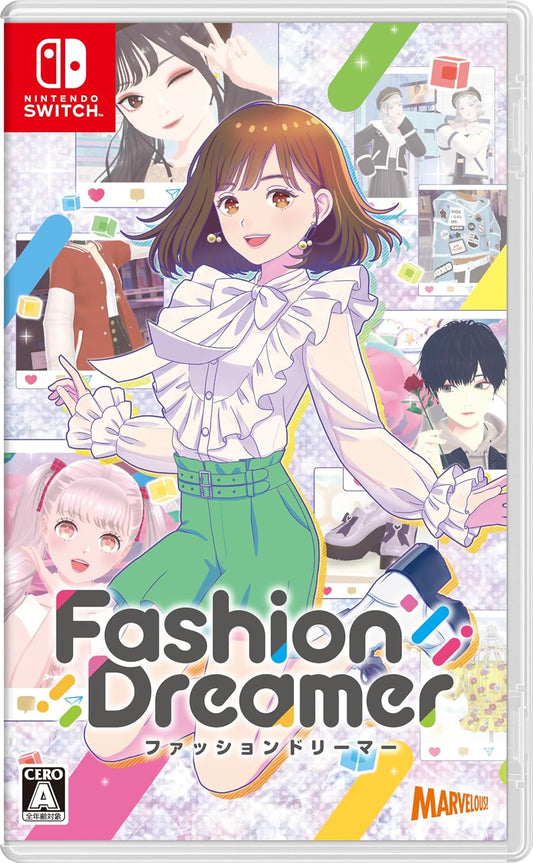 Nintendo Switch Fashion Dreamer - official Japanese front cover