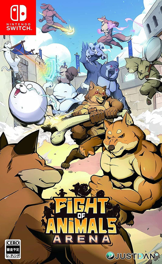 Nintendo Switch Fight of Animals: Arena - official Japanese physical edition