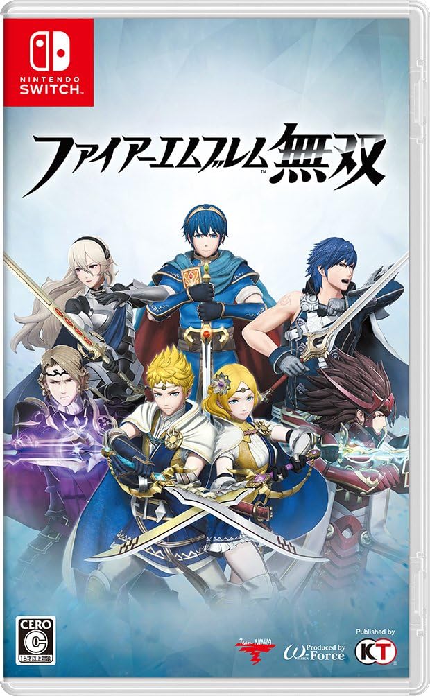 Nintendo Switch Fire Emblem Warriors - official Japanese front cover