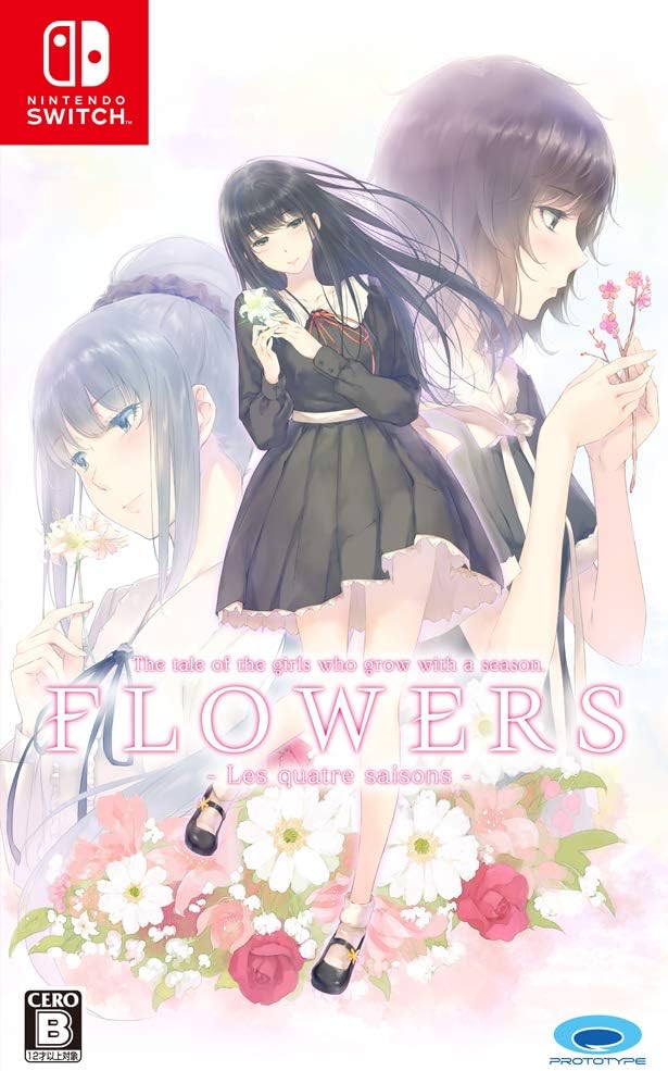 Nintendo Switch FLOWERS: The Four Seasons - official Japanese front cover