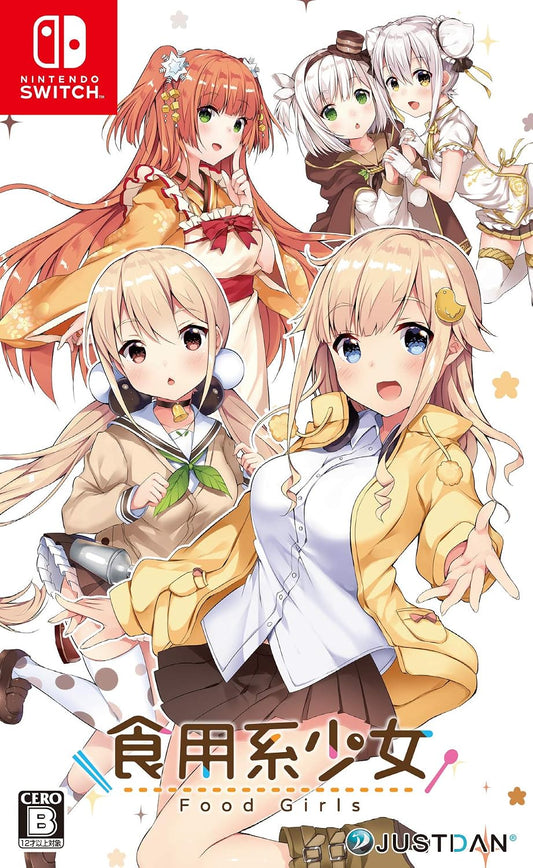 Nintendo Switch Food Girls - official Japanese physical edition