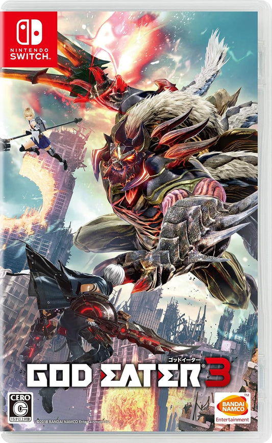 Nintendo Switch GOD EATER 3 - official Japanese front cover