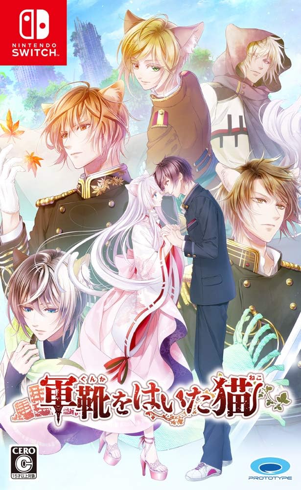 Nintendo Switch Gunka wo Haita Neko - official Japanese front cover
