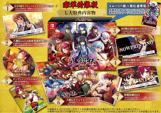 Nintendo Switch Hakkenden Deluxe Special Edition - official Japanese collector edition