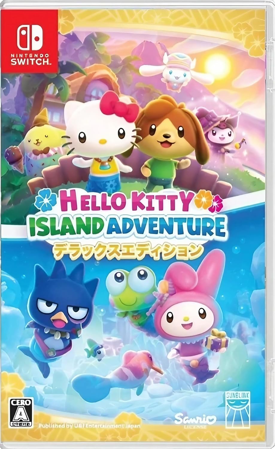 Nintendo Switch Hello Kitty Island Adventure Deluxe Edition - official Japanese collector edition