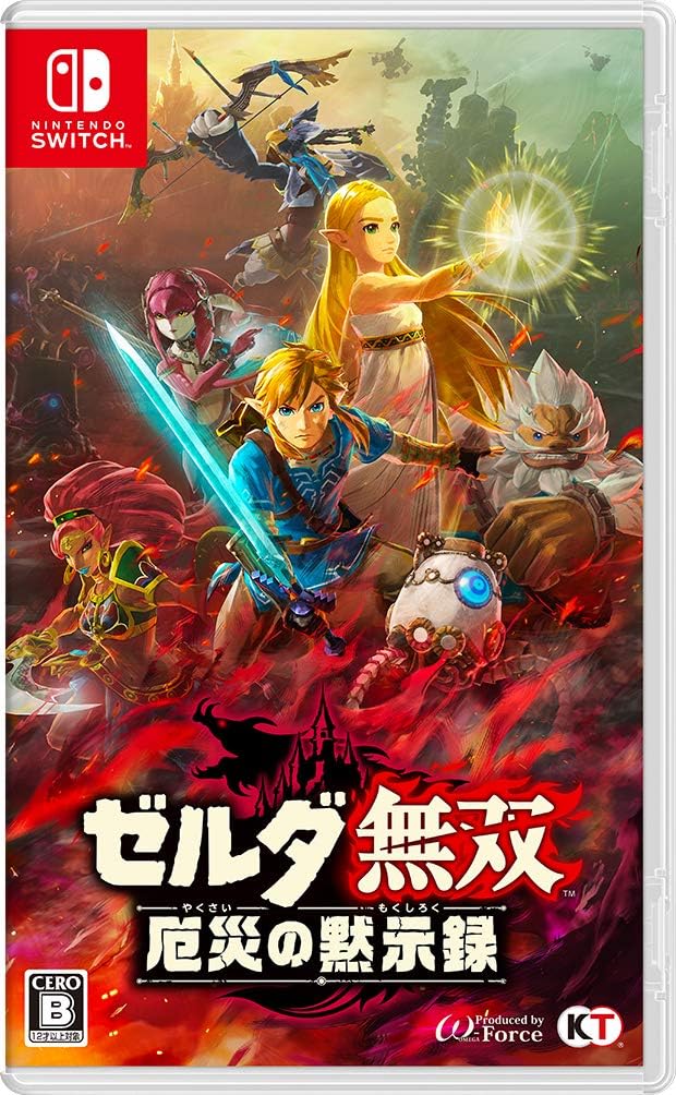 Nintendo Switch Hyrule Warriors: Age of Calamity - official Japanese front cover