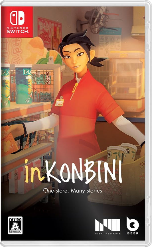 Nintendo Switch inKONBINI: One Store. Many Stories - official Japanese front cover