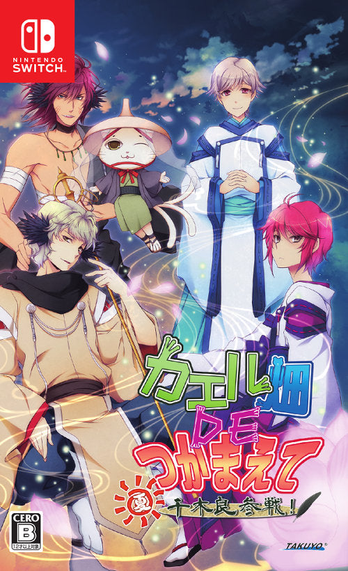 Nintendo Switch Kaeru Batake de Tsukamaete: Summer - Chigira Sansen! - official Japanese Nintendo Switch front cover