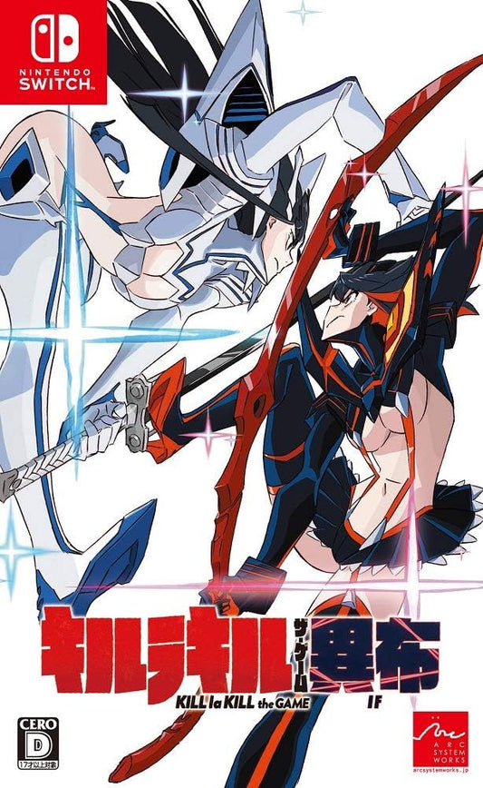 Nintendo Switch KILL la KILL IF - official Japanese front cover