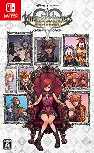 Nintendo Switch Kingdom Hearts Melody of Memory - official Japanese front cover