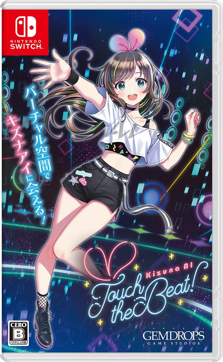 Nintendo Switch Kizuna AI - Touch the Beat! - official Japanese front cover