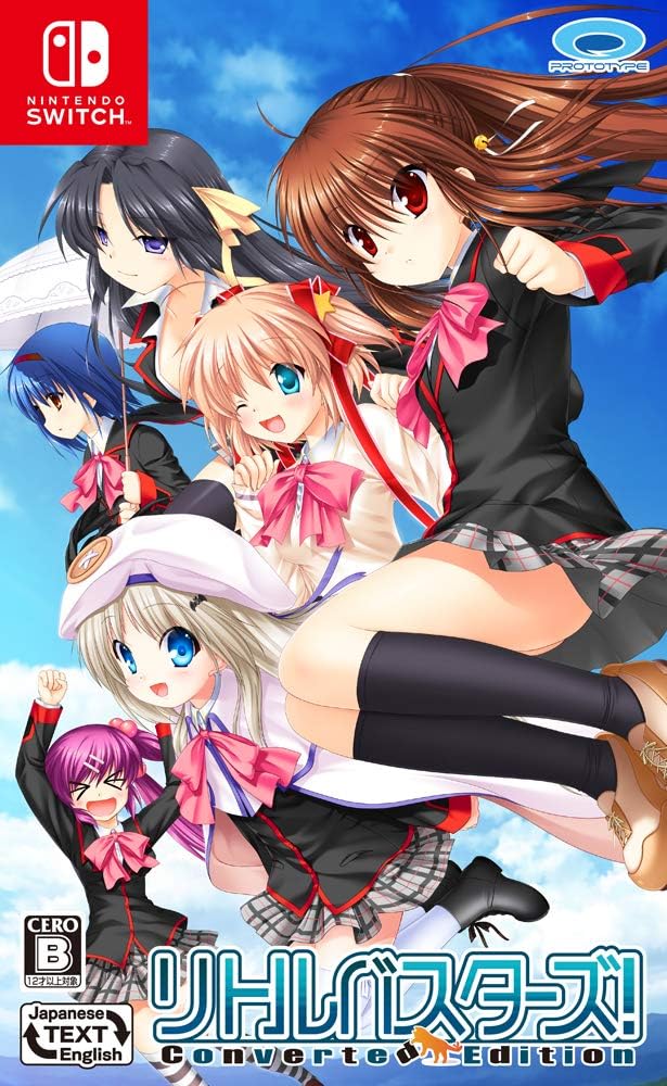 Nintendo Switch Little Busters! Converted Edition - official Japanese front cover