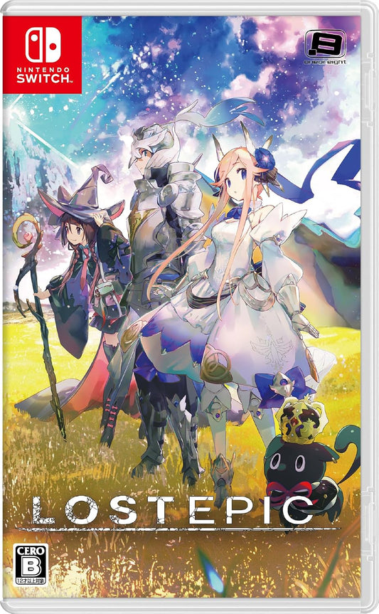 Nintendo Switch Lost Epic - official Japanese front cover