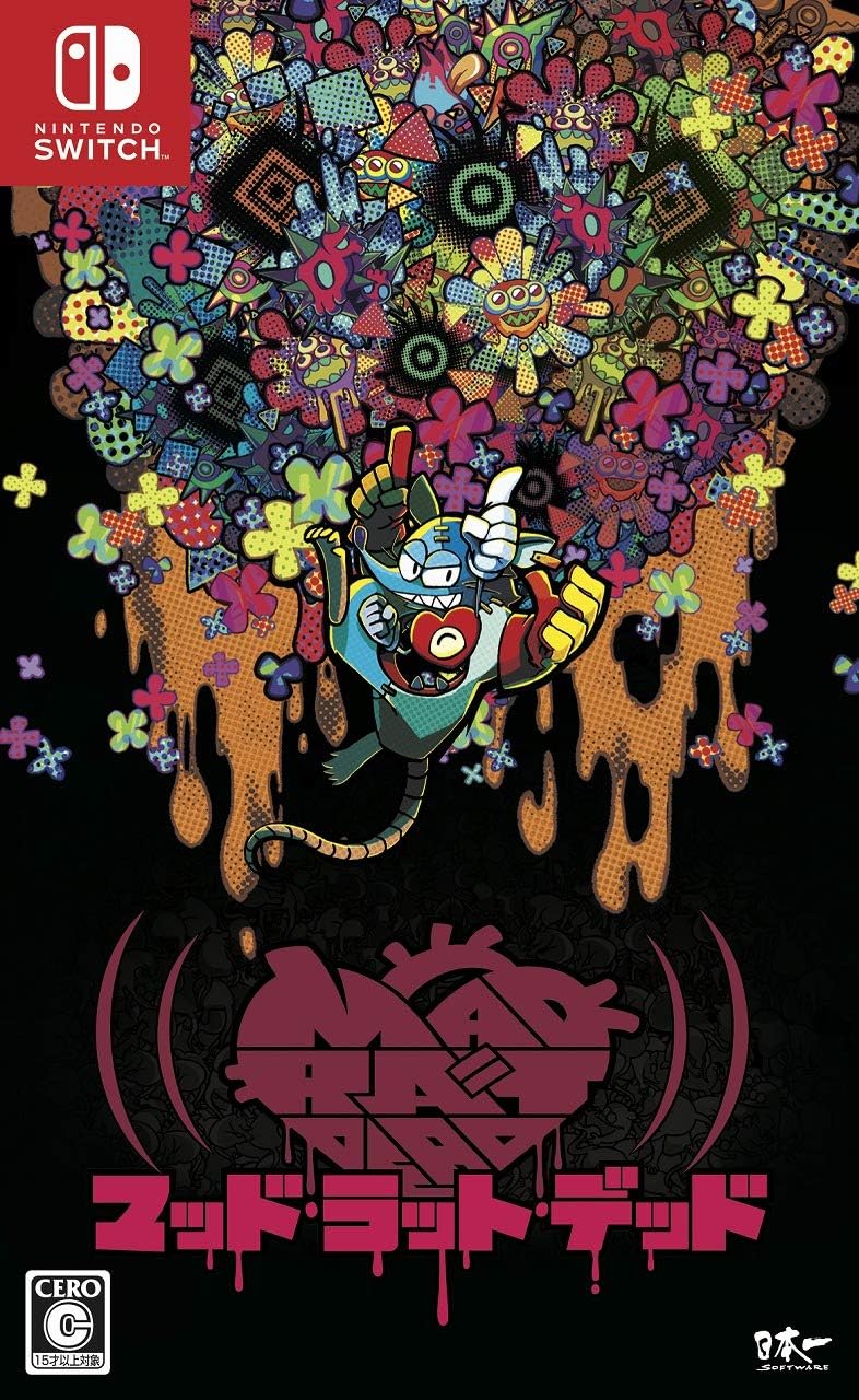 Nintendo Switch Mad Rat Dead - official Japanese front cover