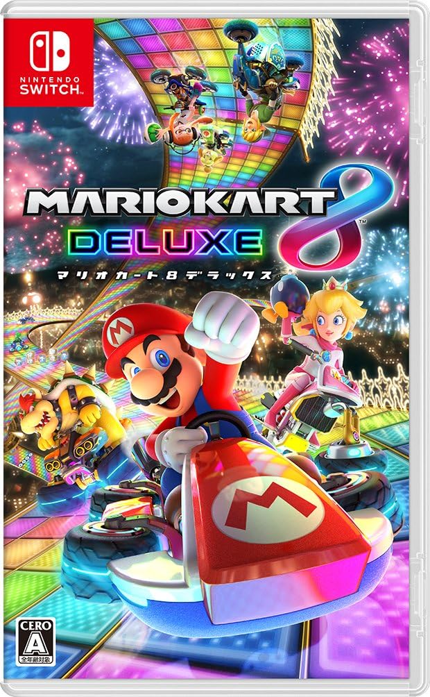 Nintendo Switch Mario Kart 8 Deluxe - official Japanese front cover