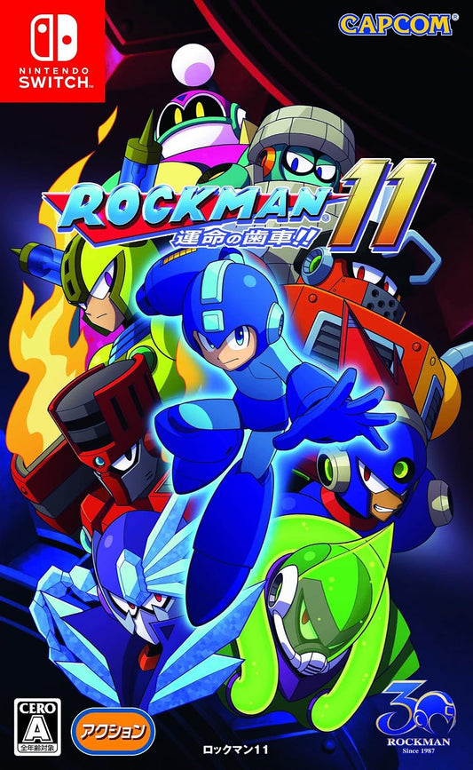 Mega Man 11 Nintendo Switch official product image