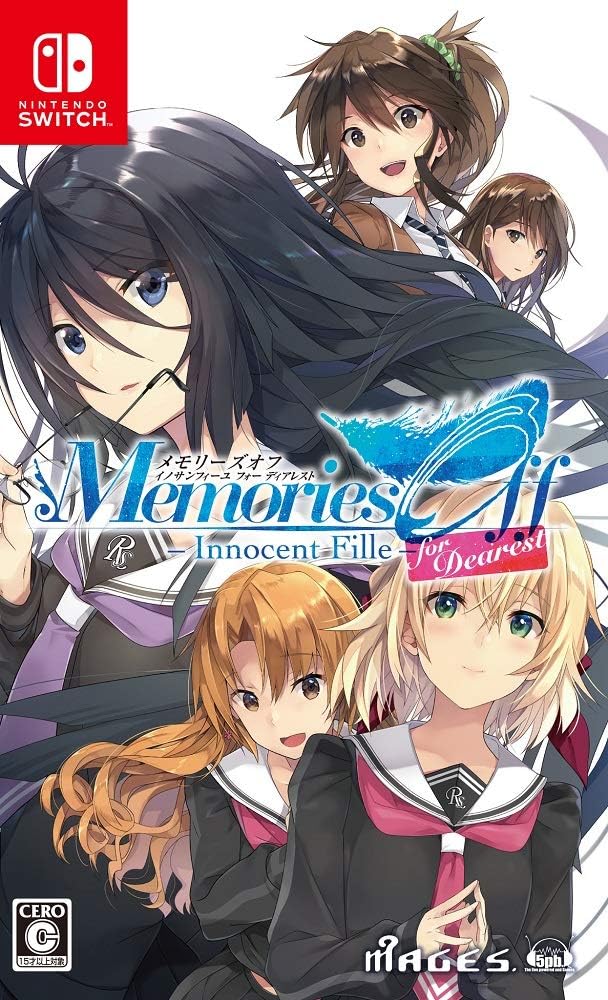 Nintendo Switch Memories Off: Innocent Fille for Dearest - official Japanese front cover