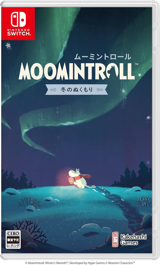 Moomintroll: Winter's Warmth Nintendo Switch Japanese edition front cover