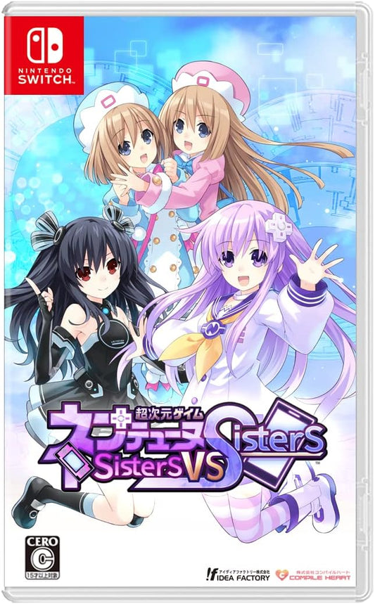 Nintendo Switch Neptunia Sisters vs Sisters Special Edition - included Japanese game case