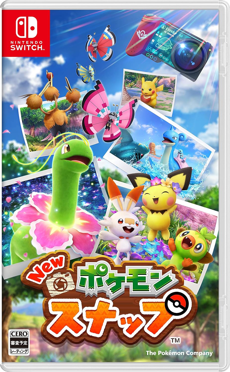 Nintendo Switch New Pokémon Snap - official Japanese front cover