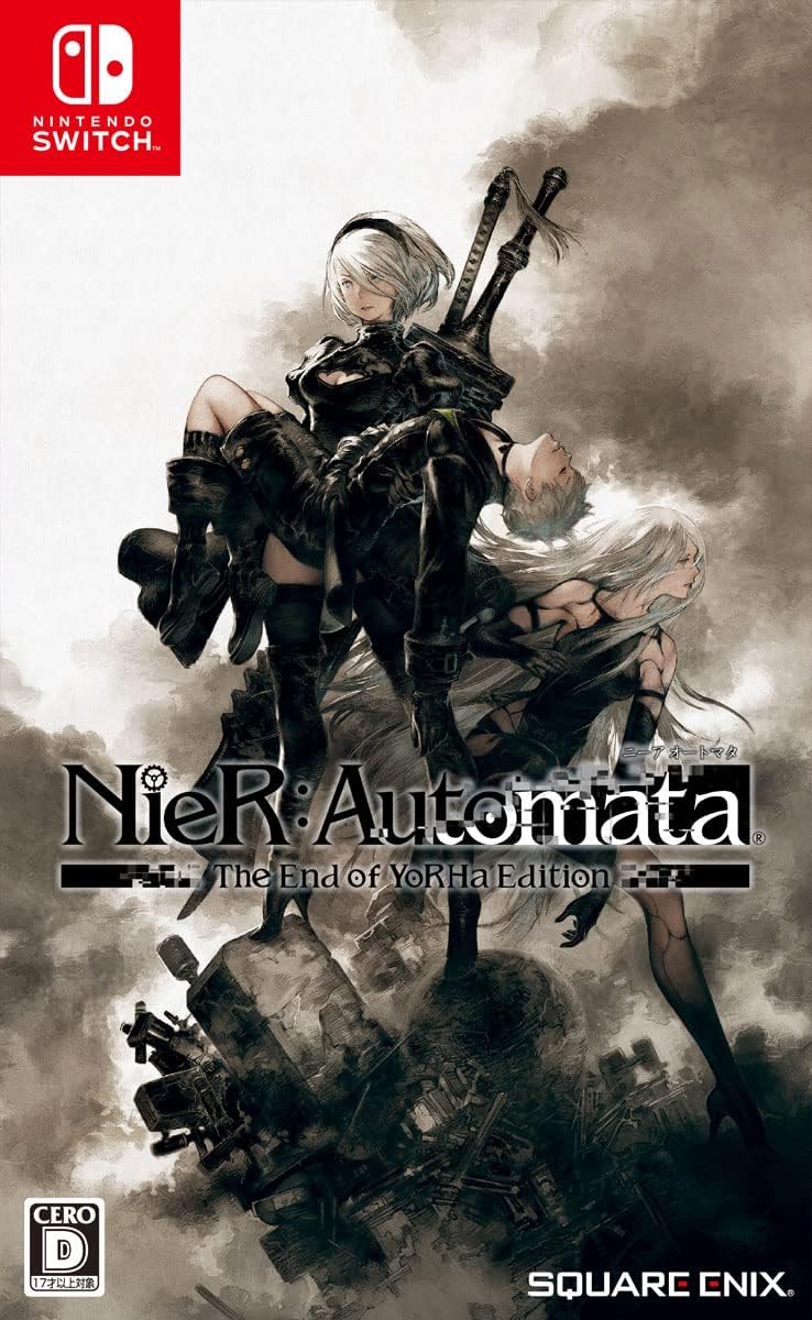 Nintendo Switch NieR:Automata The End of YoRHa Edition - official Japanese front cover