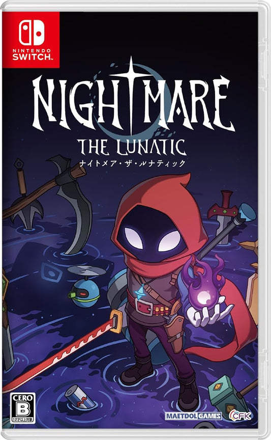 Nintendo Switch Nightmare: The Lunatic - official Japanese physical edition