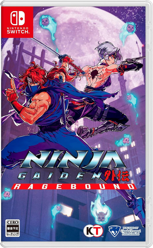 Nintendo Switch Ninja Gaiden: Ragebound Standard Edition - official Japanese front cover