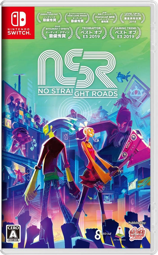 Nintendo Switch No Straight Roads - official Japanese physical edition