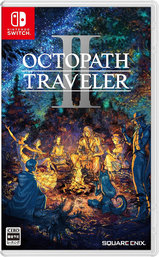 Nintendo Switch Octopath Traveler II - official Japanese front cover