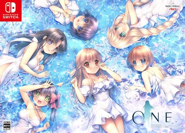 ONE Memorial Box - official Japanese Nintendo Switch collector box front illustration