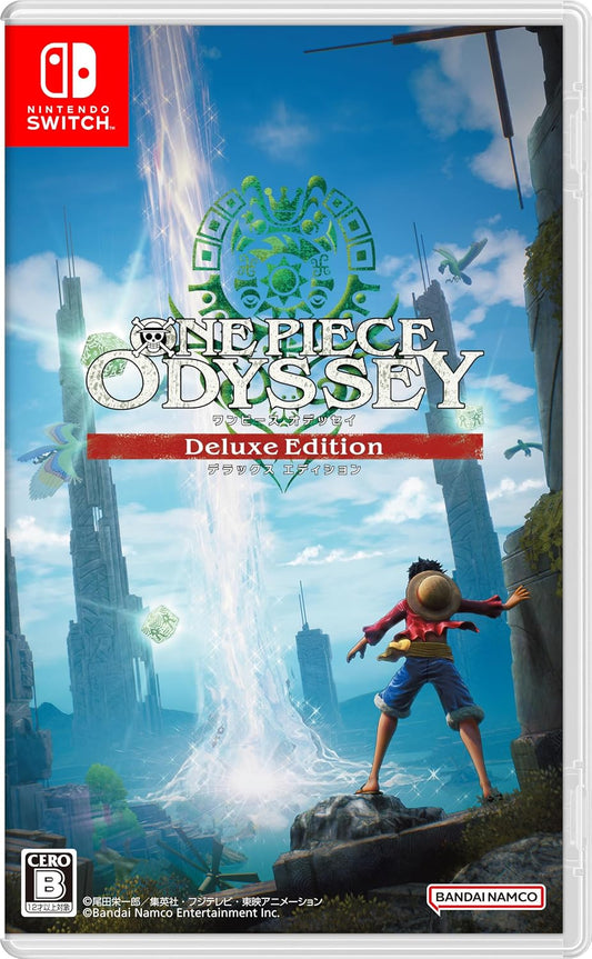 Nintendo Switch One Piece Odyssey Deluxe Edition - official Japanese front cover