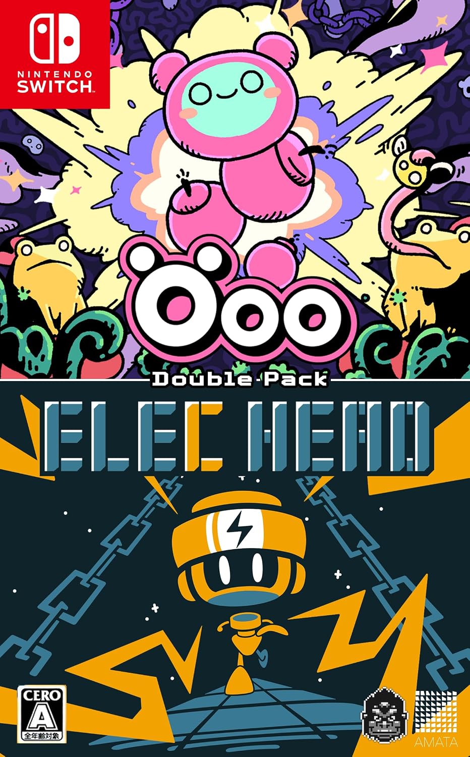 Nintendo Switch Öoo / ElecHead Double Pack - official Japanese front cover