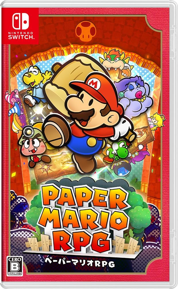 Nintendo Switch Paper Mario: The Thousand-Year Door - official Japanese front cover