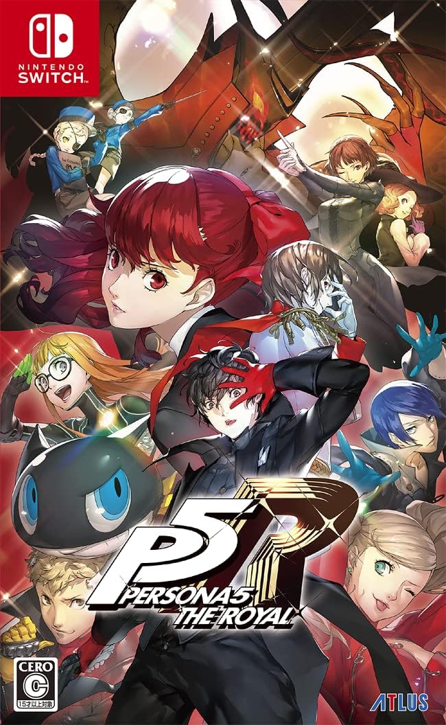 Nintendo Switch Persona 5 Royal - official Japanese front cover