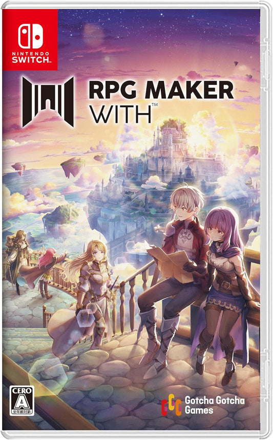 Nintendo Switch RPG Maker With - official Japanese front cover