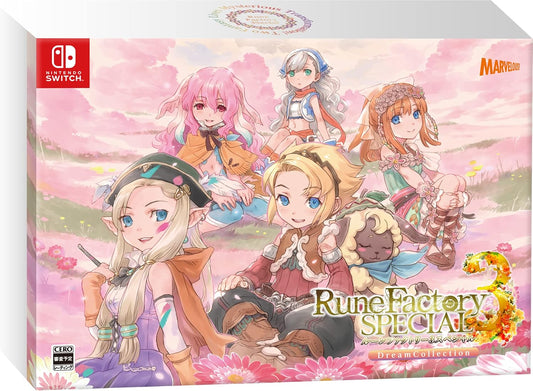 Nintendo Switch Rune Factory 3 Special Dream Collection - official Japanese collector edition