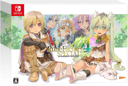Nintendo Switch Rune Factory 4 Special Memorial Box - official Japanese collector edition