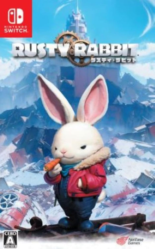 Nintendo Switch Rusty Rabbit - official Japanese front cover
