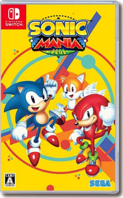 Nintendo Switch Sonic Mania Plus Deluxe Package - official Japanese front cover