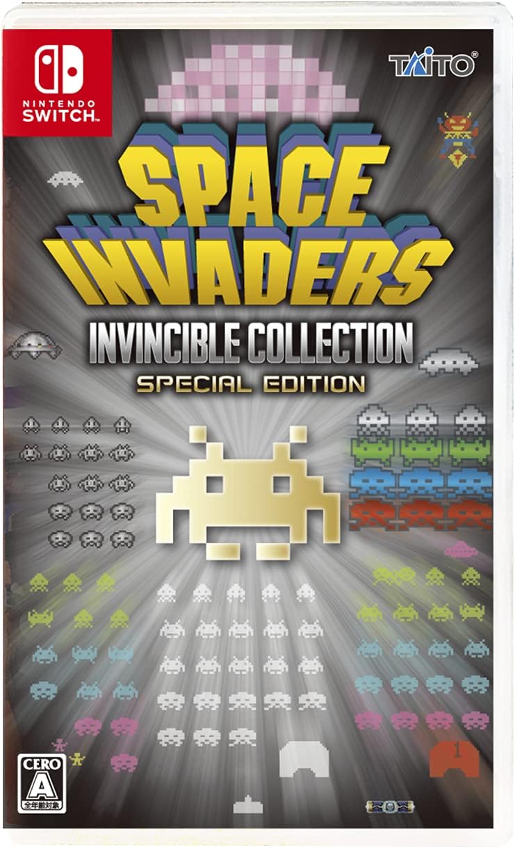 Nintendo Switch Space Invaders Invincible Collection Special Edition - included Japanese game case