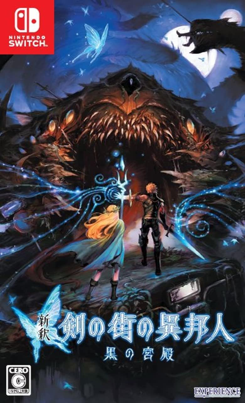 Nintendo Switch Stranger of Sword City Revisited - official Japanese front cover