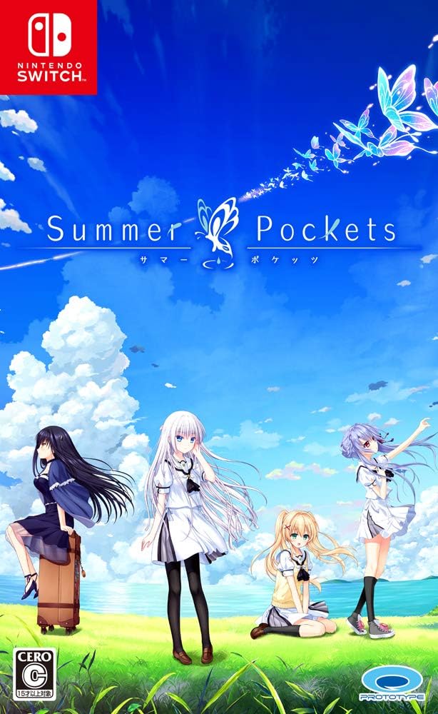 Nintendo Switch Summer Pockets - official Japanese front cover