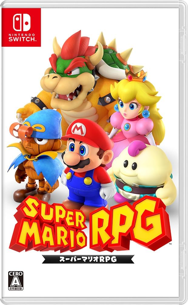 Nintendo Switch Super Mario RPG - official Japanese front cover