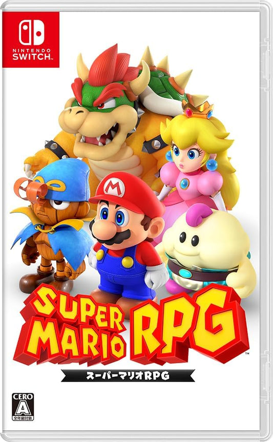 Nintendo Switch Super Mario RPG - official Japanese front cover