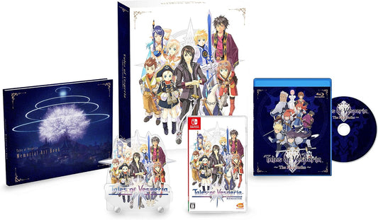 Nintendo Switch Tales of Vesperia Remaster 10th Anniversary Edition - Japanese collector contents; streaming-code benefit not guaranteed